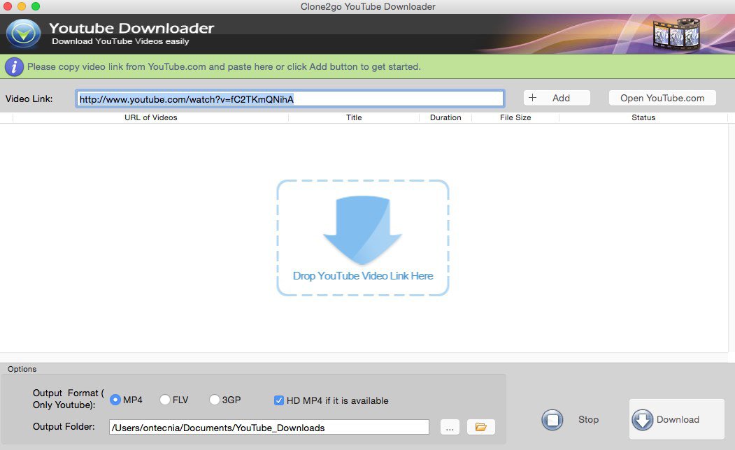 download video youtube for mac